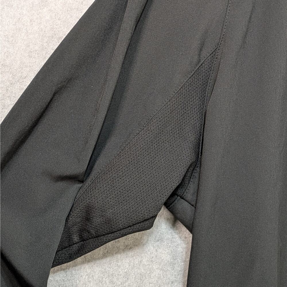 Adidas Men’s M Black Lightweight Windbreaker Jacket Athletic Running Sport - Picture 10 of 14